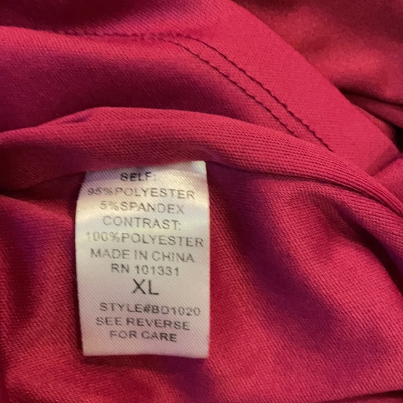 Cranberry ruched minidress - Picture 8 of 8